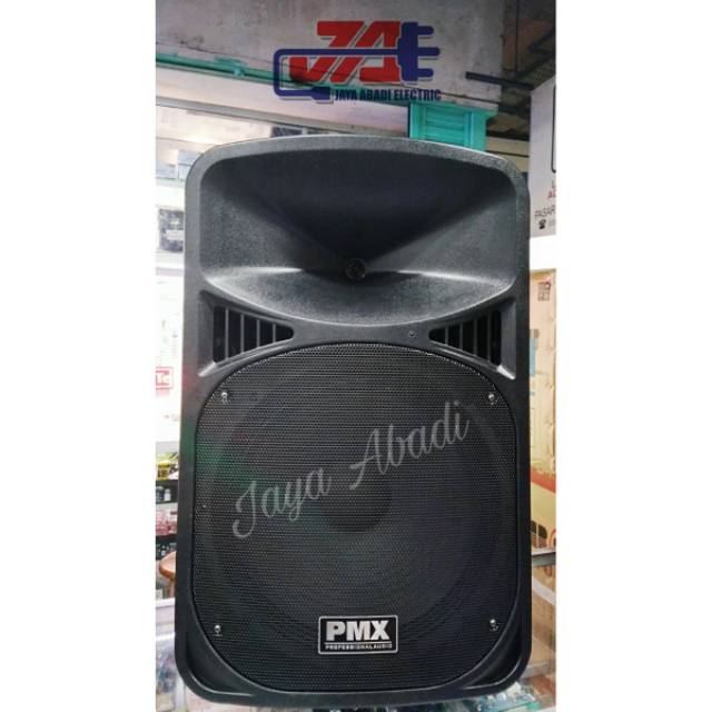 Speaker Portable PMX PA 115 A 15 inch FREE 4 Mic Wireless