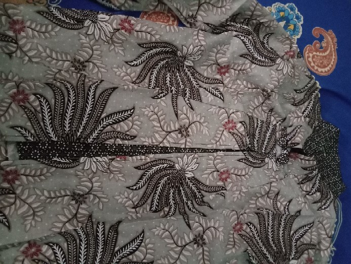Batik Wanita Kekinian Blouse Batik Brokat Batik Kombinasi