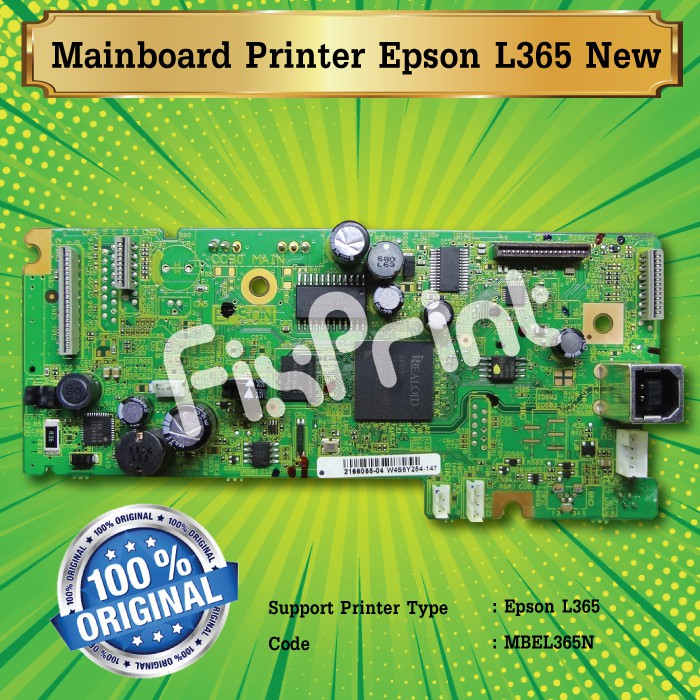 Mainboard Epson L365 New Original, Motherboard Board Printer L365 WiFi