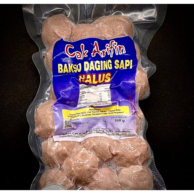 Bakso Daging sapi kemasan