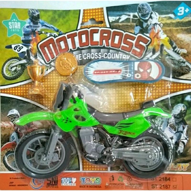 Mainan Anak MOTO CROSS CAMPION / Mainan anak edukasi motocross besar /