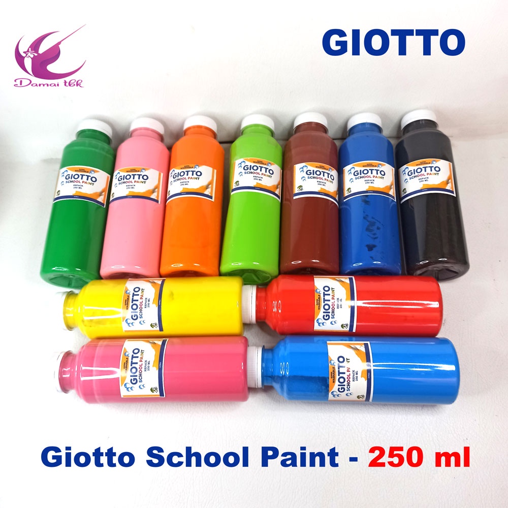 

RK fingers Paint Cat lukis anak giotto super washable school paint 250 ml