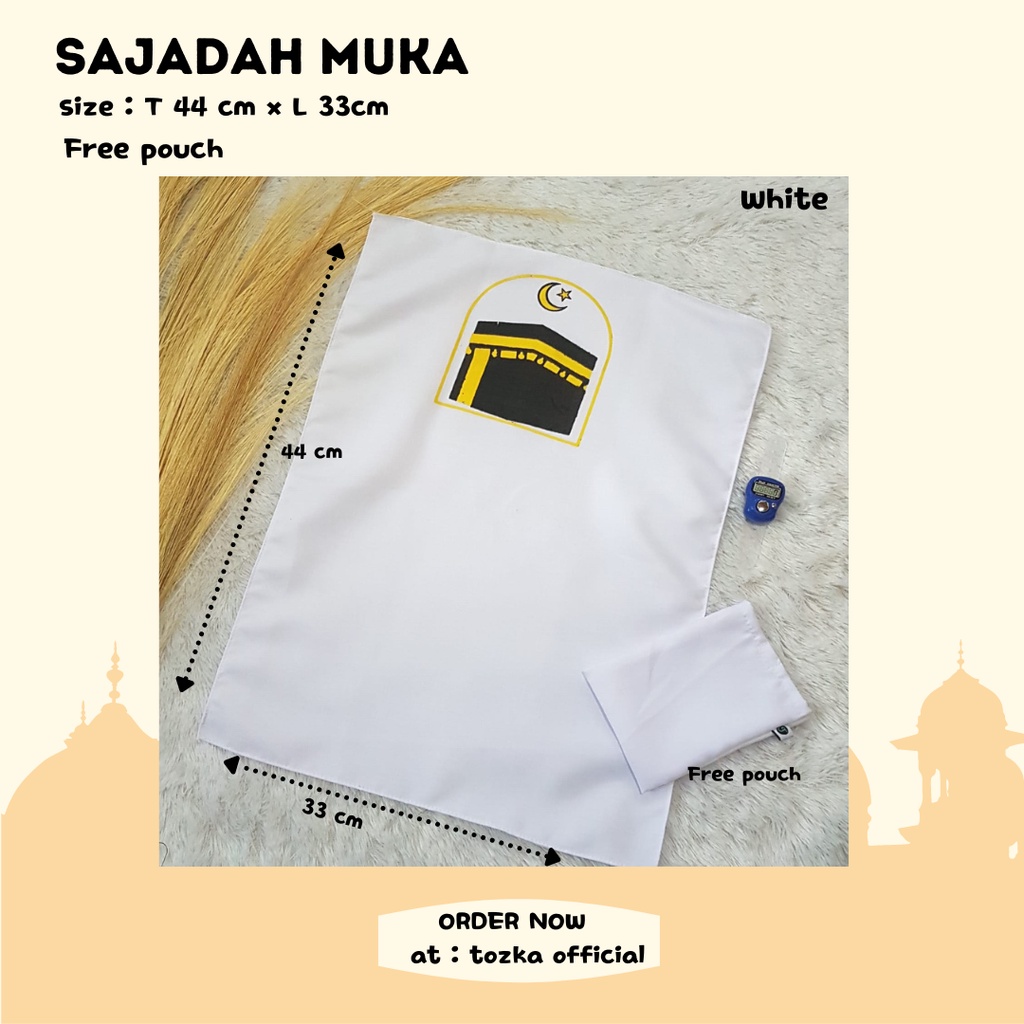 [Tozka] Sajadah muka I Sajadah sujud I Sajadah mini