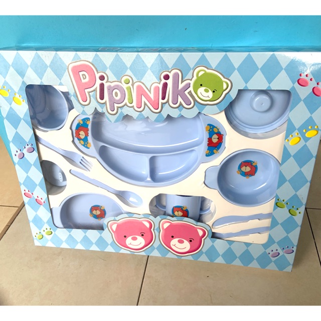 Pipiniko feeding set peralatan makan baby