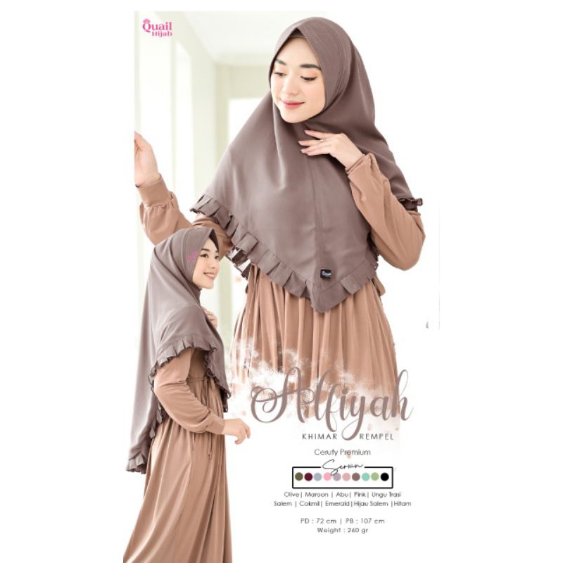 ALFIYAH KHIMAR ORI BY QUAIL HIJAB