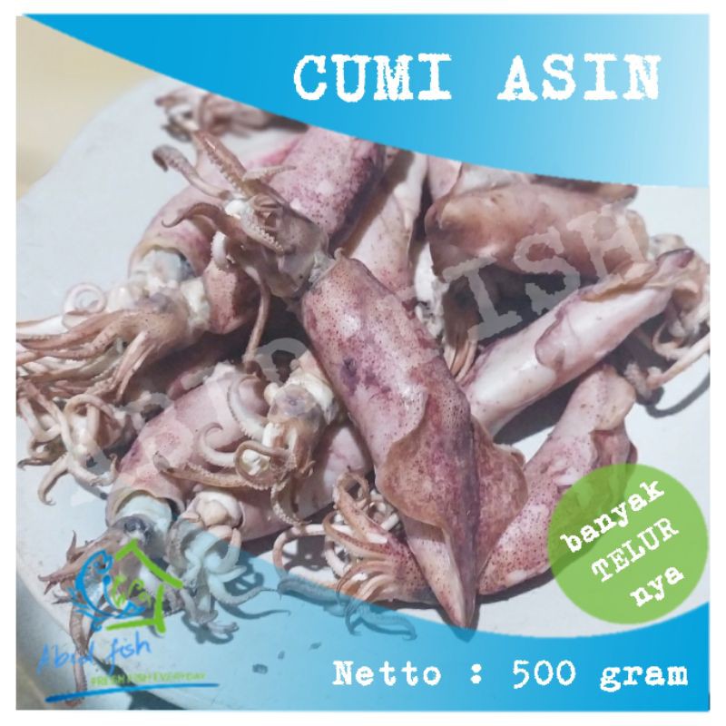 

IKAN ASIN CUMI TELUR kemasan 500 gram