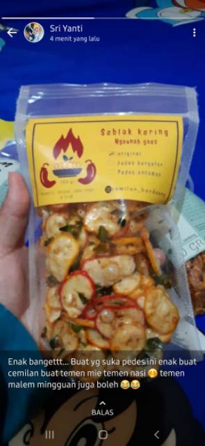 Seblak kering ngeunah uk.80gr