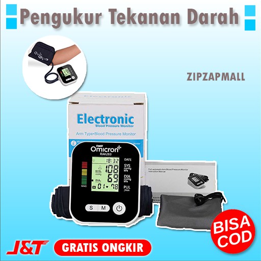 Alat Tensi Darah Digital Tensimeter Digital Pengukur Tekanan Darah Dengan Voice Murah Original