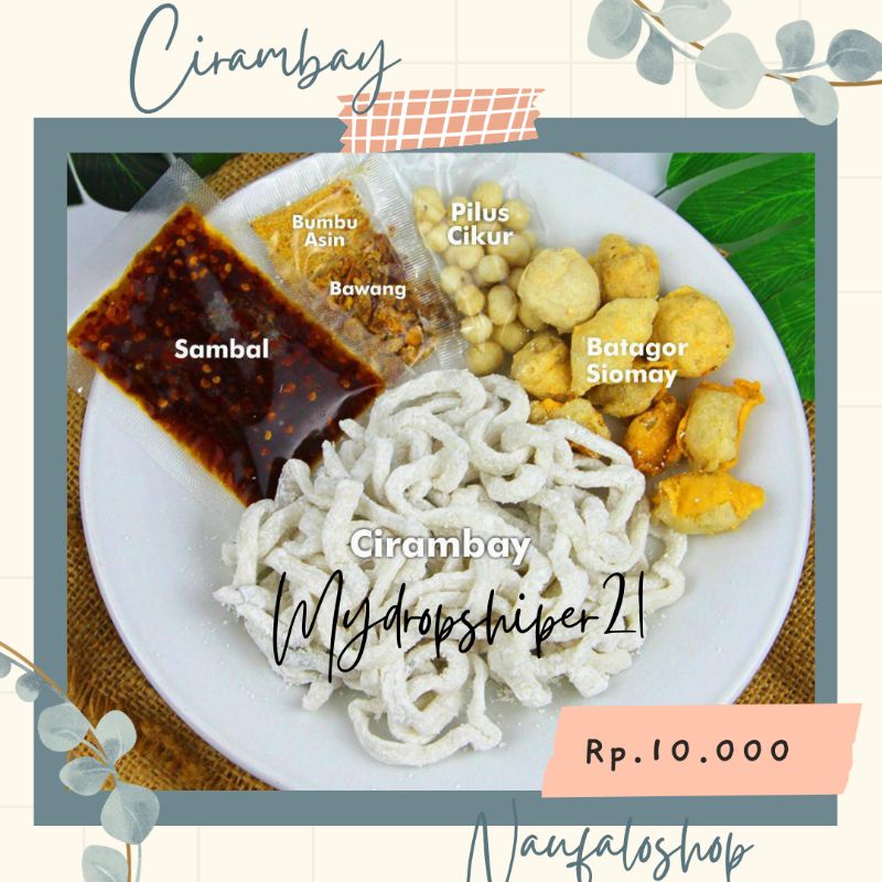 

[TERLARIS & TERPERCAYA] CIRAMBAY Aci ngarambay pedes gurih viral cimol goreng