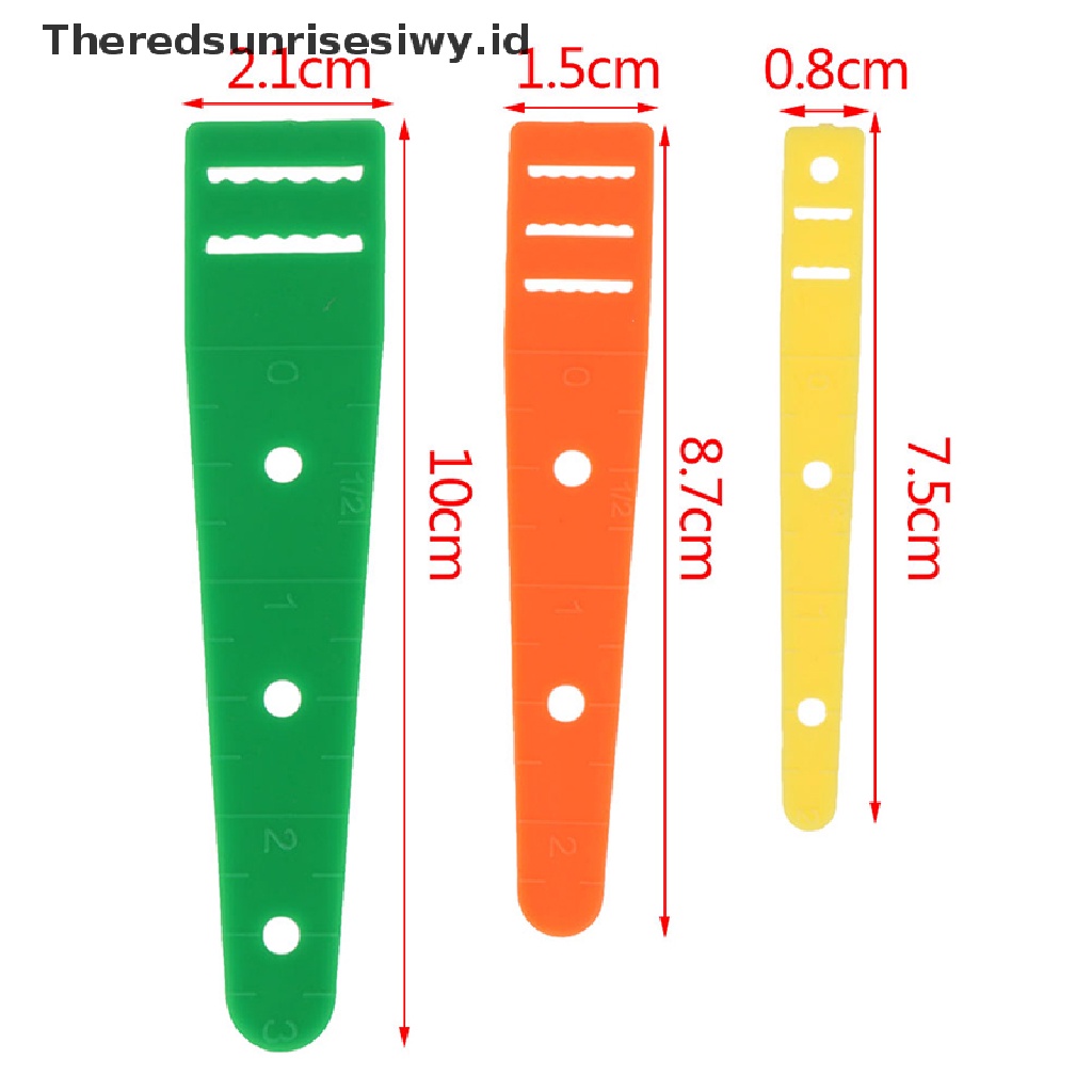 # Alat Rumah Tangga # 3 Pcs Tali Elastis Bahan Plastik Untuk DIY