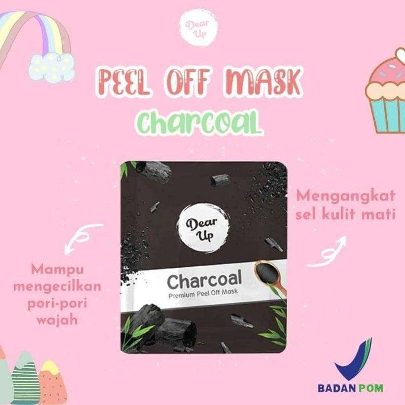 DEAR UP PEEL OFF MASK | Masker Wajah Bubuk |  Peel Off Mask