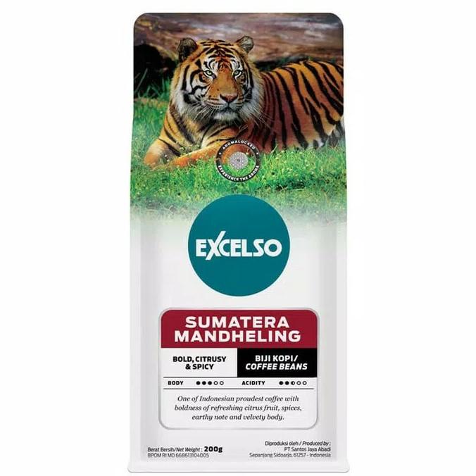 

[ COD ] Kopi excelso sumatera mandheling Biji 200 GR STOK TERBATAS Kode 460