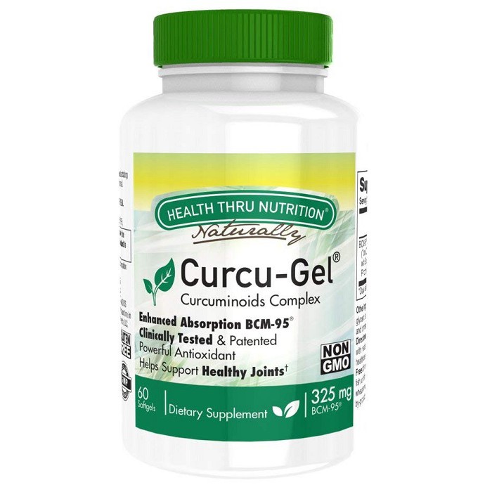 Health Thru Nutrition Curcu-Gel 325mg BCM-95 isi 60