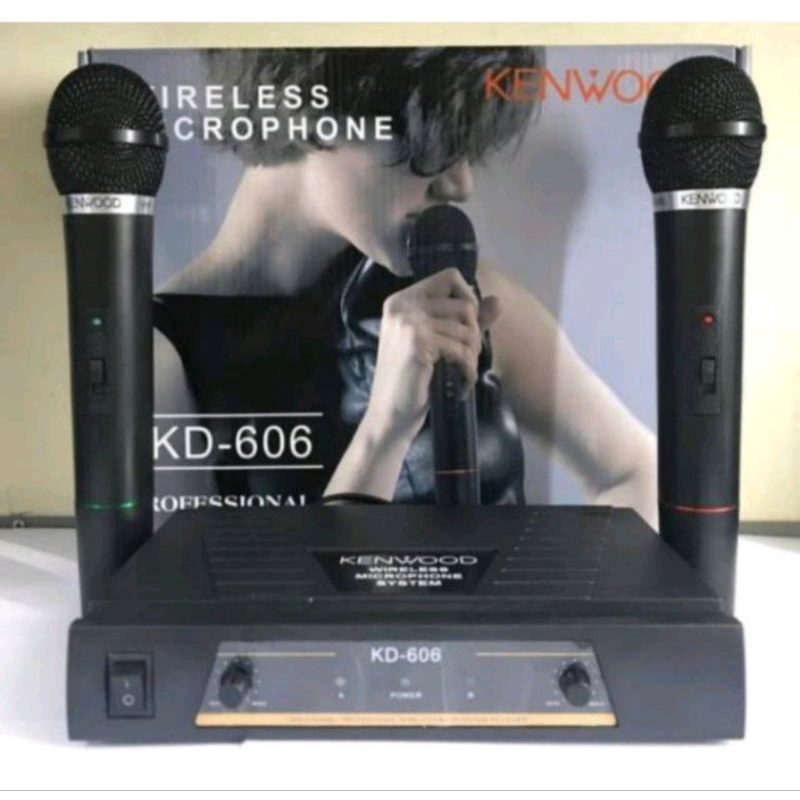 Mic WIRELESS TANPA KABEL KENWOOD KD-606