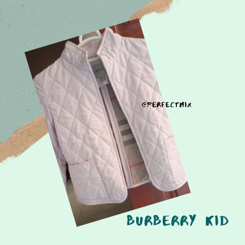 BURBERRY jaket anak PL (SOLD by IG)