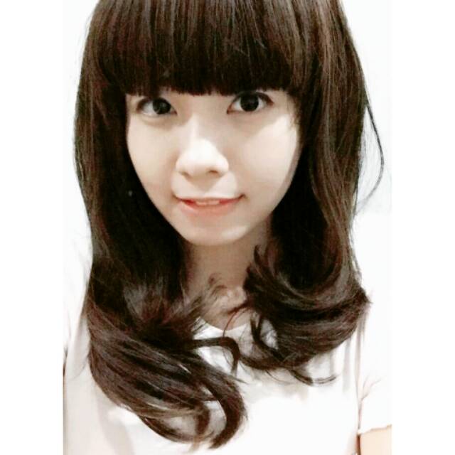 PROMO WIG Blow Short dengan poni rata bestseller import korea korean fashion TGB ADC GFS boneka