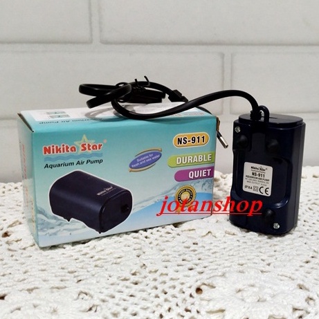 NIKITA STAR NS911 NS 911 mesin aerator pompa udara 1 lubang aquarium aquascape air pump NS-911