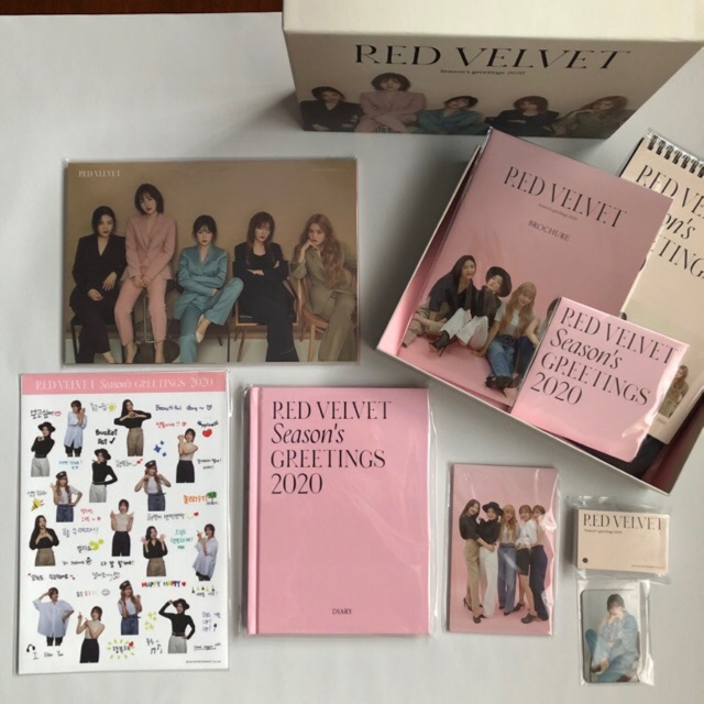 [READY] SHARING RED VELVET SEASON’S GREETING 2020