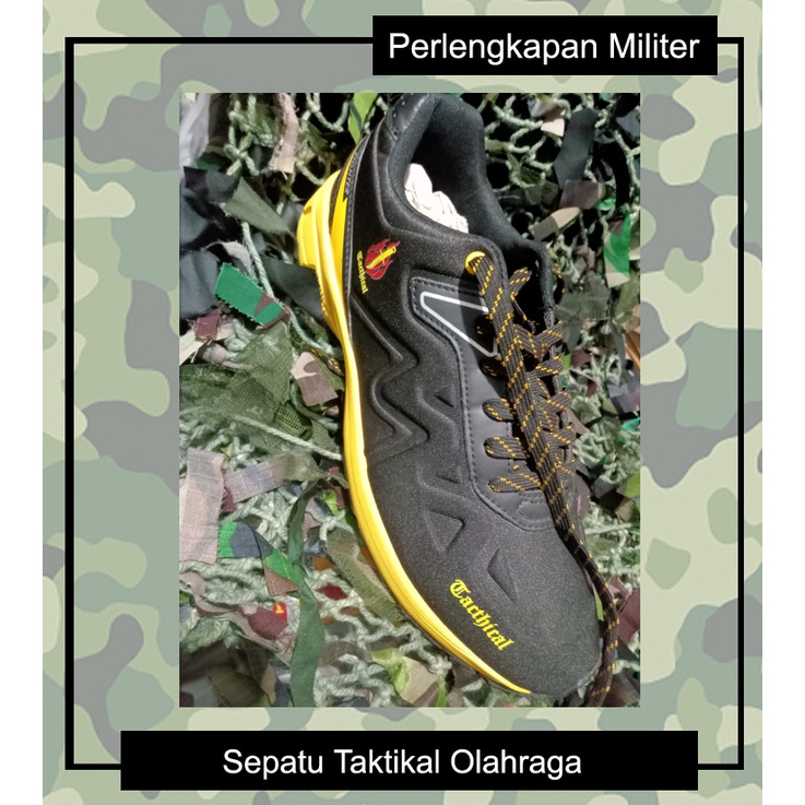 Sepatu Taktikal Olahraga TNI POLRI