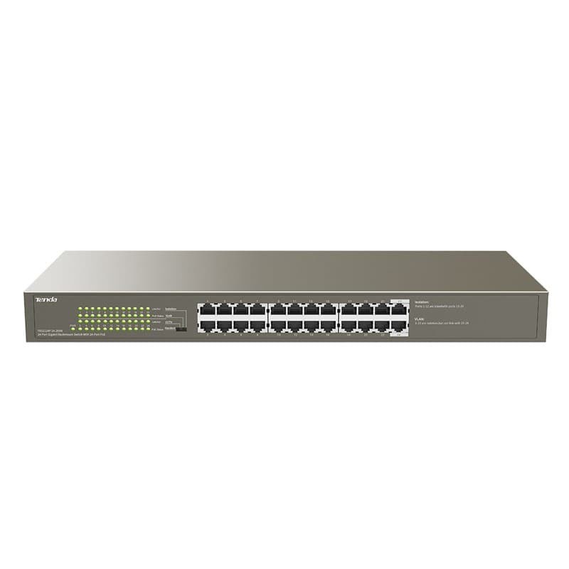 TENDA TEG1124P-24-250W Gigabit Ethernet Switch with 24-Port PoE