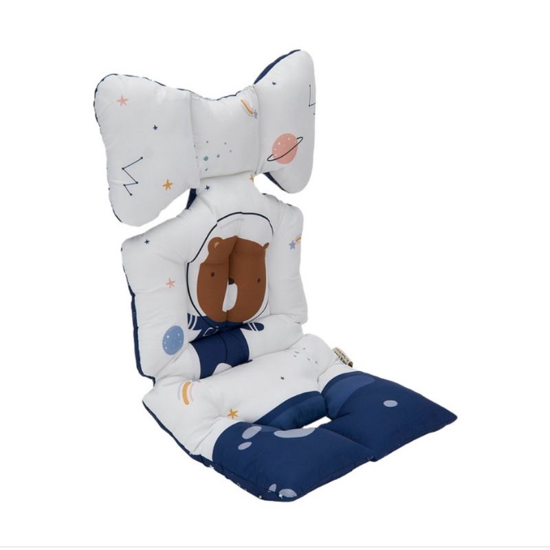 Vee &amp; Mee Alas Stroller + Bantal Dot Astronaut Bear Series VMA1040