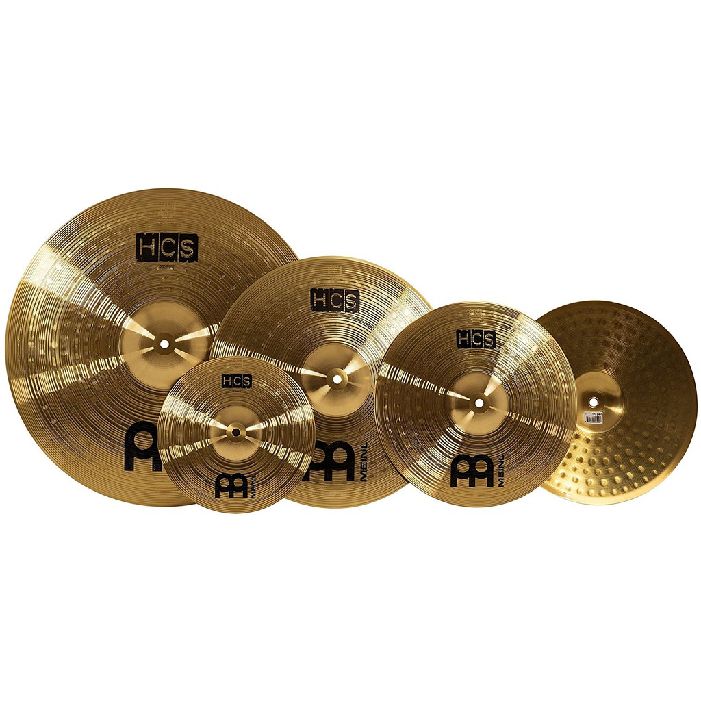 MEINL Cymbal Set HCS141620 10 Paket HCS Cymbal Drum 14"16"20" 10" S