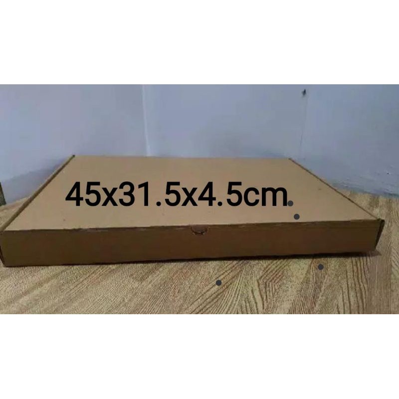 

Box Pizza 45x31.5x4.5cm (LS)/Kardus jam/paking/