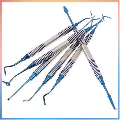 Dental Composite Filling Instrument Set Kit / Blue