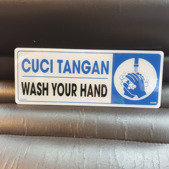 

MURAH Papan Tulisan Cuci tangan/papan acrylic/sign board