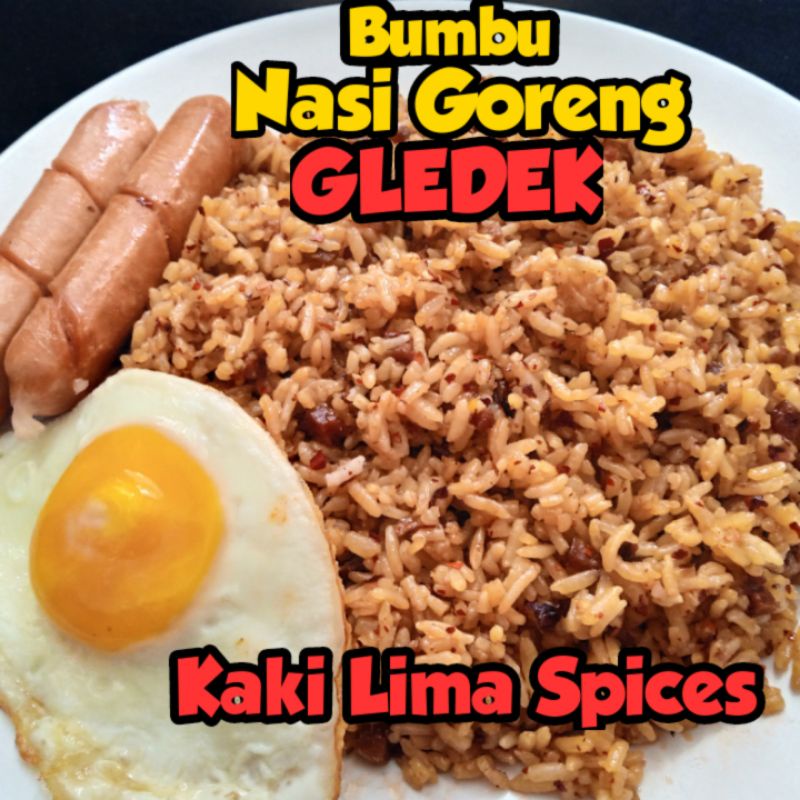 

BUMBU NASI GORENG GLEDEK PA DOEL KAKI LIMA SPICES | TERENAK