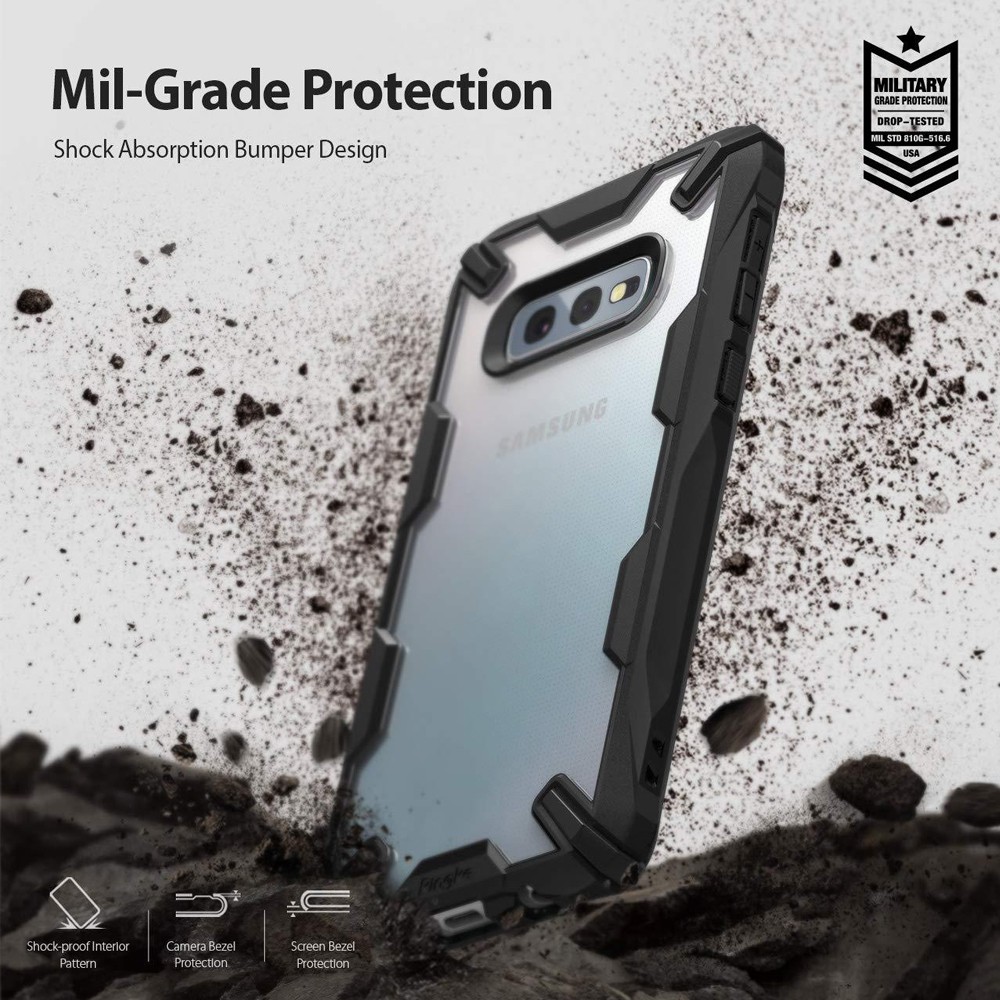 Case Samsung Galaxy S10 Lite / S10 Plus / S10e / S10 Ringke Fusion X Anti Crack Original Casing