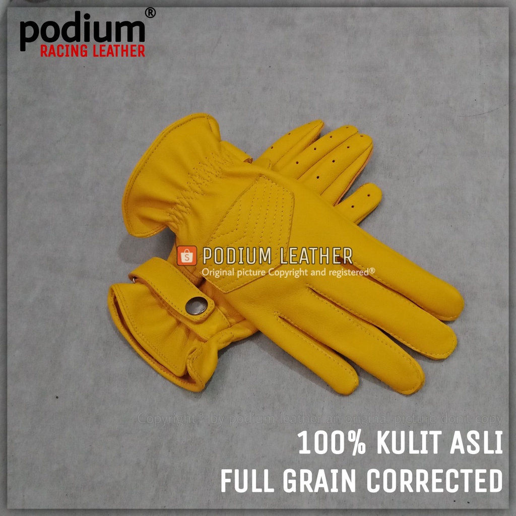 SARUNG TANGAN KULIT MOTOR ASLI WANITA PRIA GARUT PANJANG FULL FINGER ORIGINAL ASLI 100% DOMBA MUSIM 