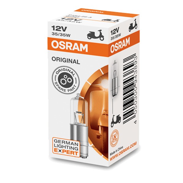 Bohlam Osram Halogen 12V 35W Motor Bebek,Matic / Lampu Depan Osram Halogen