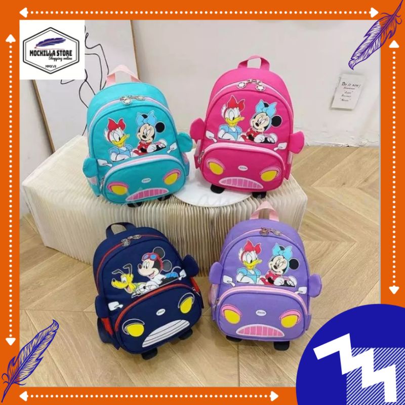 Mochillastore - Tas Sekolah AnakTk-Paud-SD Tas Karakter Disney Tas Mickeymouse Donald bebek Tas New Termurah CODTas Backpack Anak Laki-laki Perempuan Tas Lol