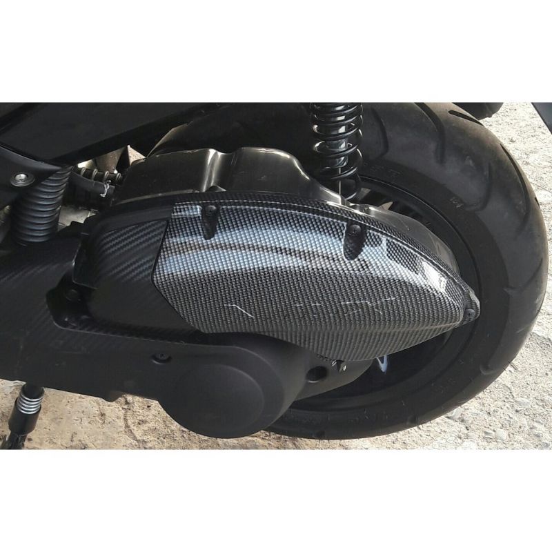 COVER / TUTUP HAWA / FILTER YAMAHA NMAX LAMA MERK NEMO CARBON