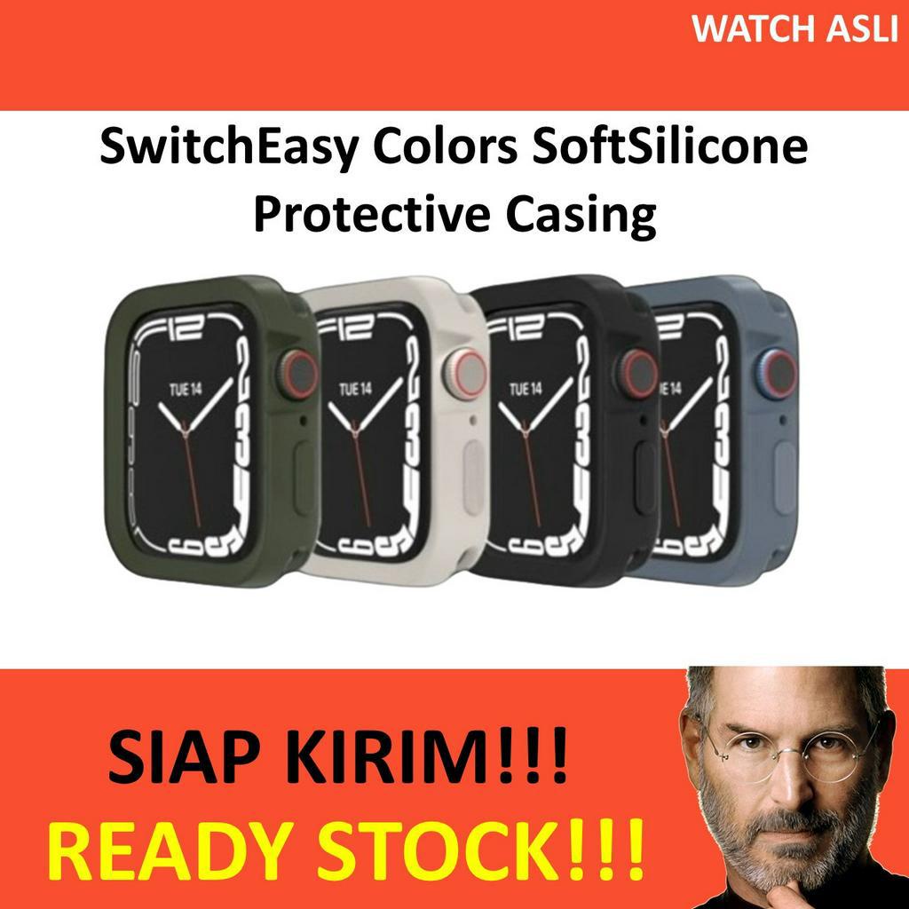 Case Apple Watch 9 8 7 6 SE SwitchEasy Colors Soft Protective Casing