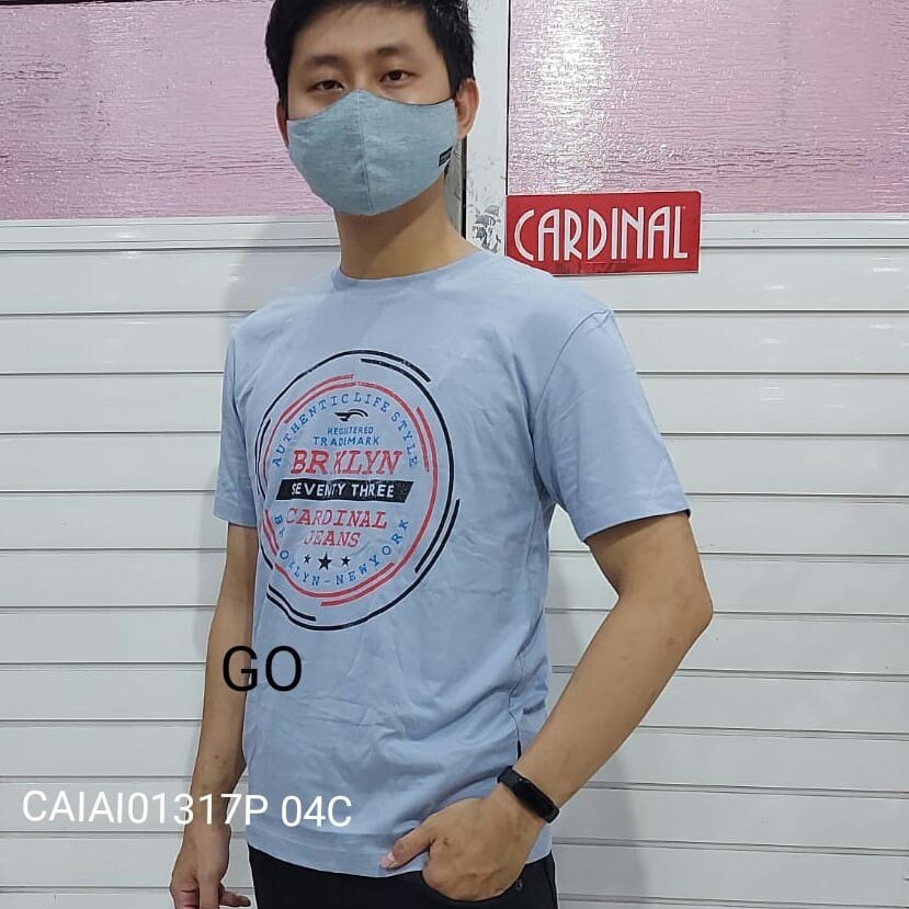 gof KJL CARDINAL JEANS KAOS T-Shirt COWOK Reguler Slimfit Baju Cowok Kaos Cardinal
