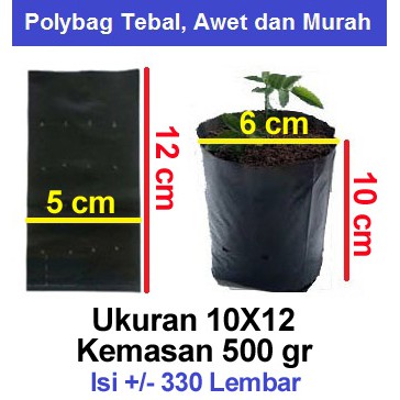 Polybag 30x30 25x30 25x25 20x25 20x20 10x12 Polibag, polibek kemasan 500 gram