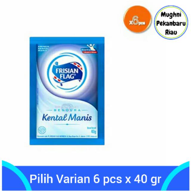 

Frisian Flag Kental Manis Susu 6 pcs