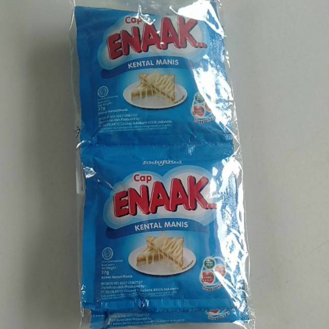 

Cap enak kental manis isi 6 per pak