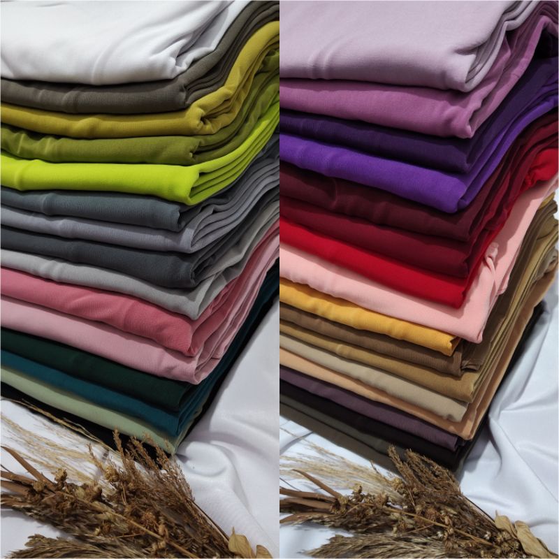 Jilbab Instan Jersey korea hijab jersey karet dagu By Miftah Collection Part 1-Random