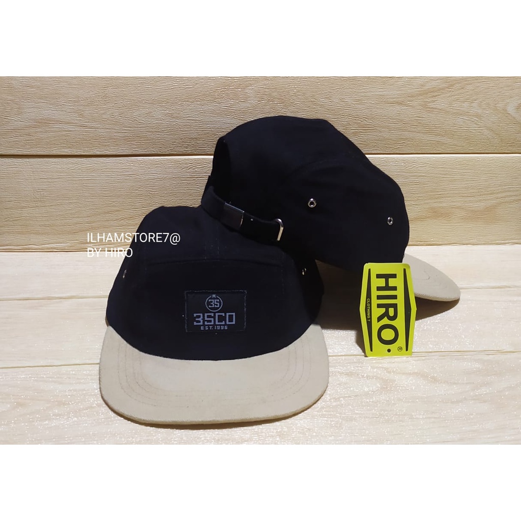 [COD]Topi Distro Pria/Topi Snapback Lima panel Bordir 3S New Model/Topi Keren/Topi Distro Terlaris