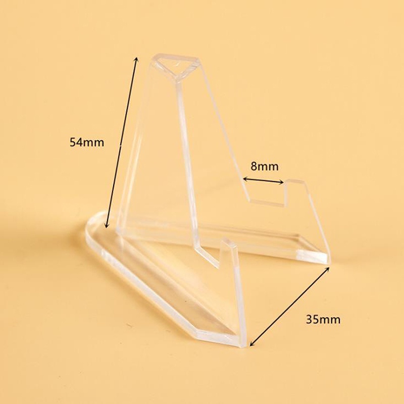 2pcs Stand Display Holder Koin Medali Koleksi