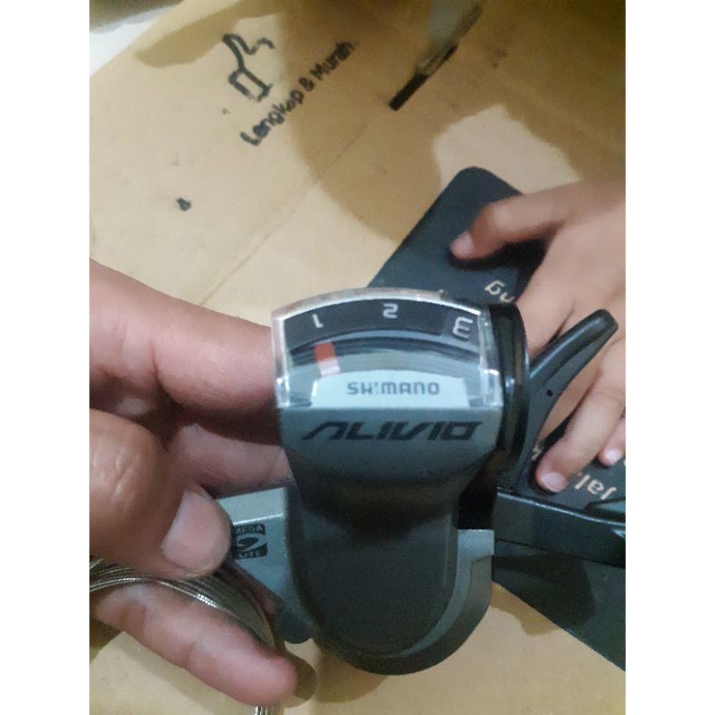 shifter shimano alivio kiri 3 speed original
