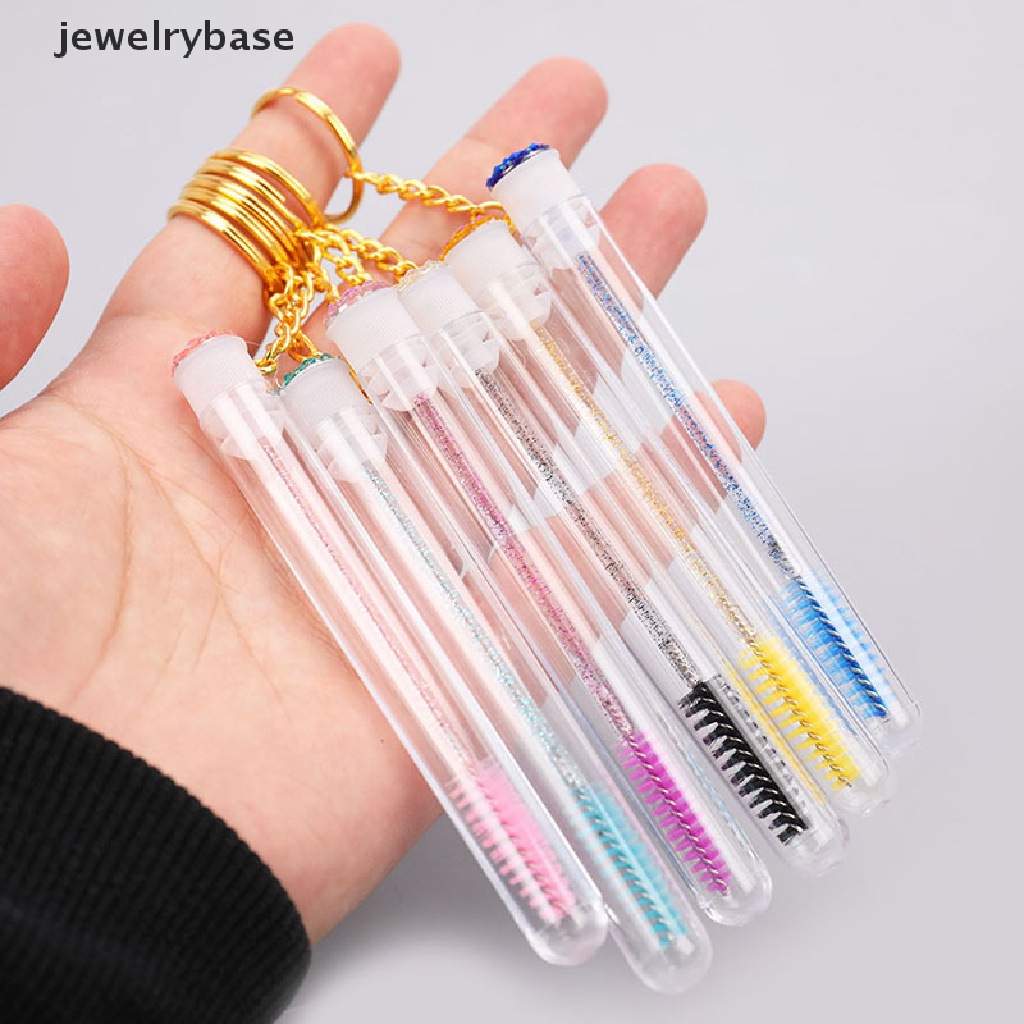 (jewelrybase) Brush Spoolie Alis / Bulu Mata Anti Debu Untuk Makeup / Kosmetik Wanita