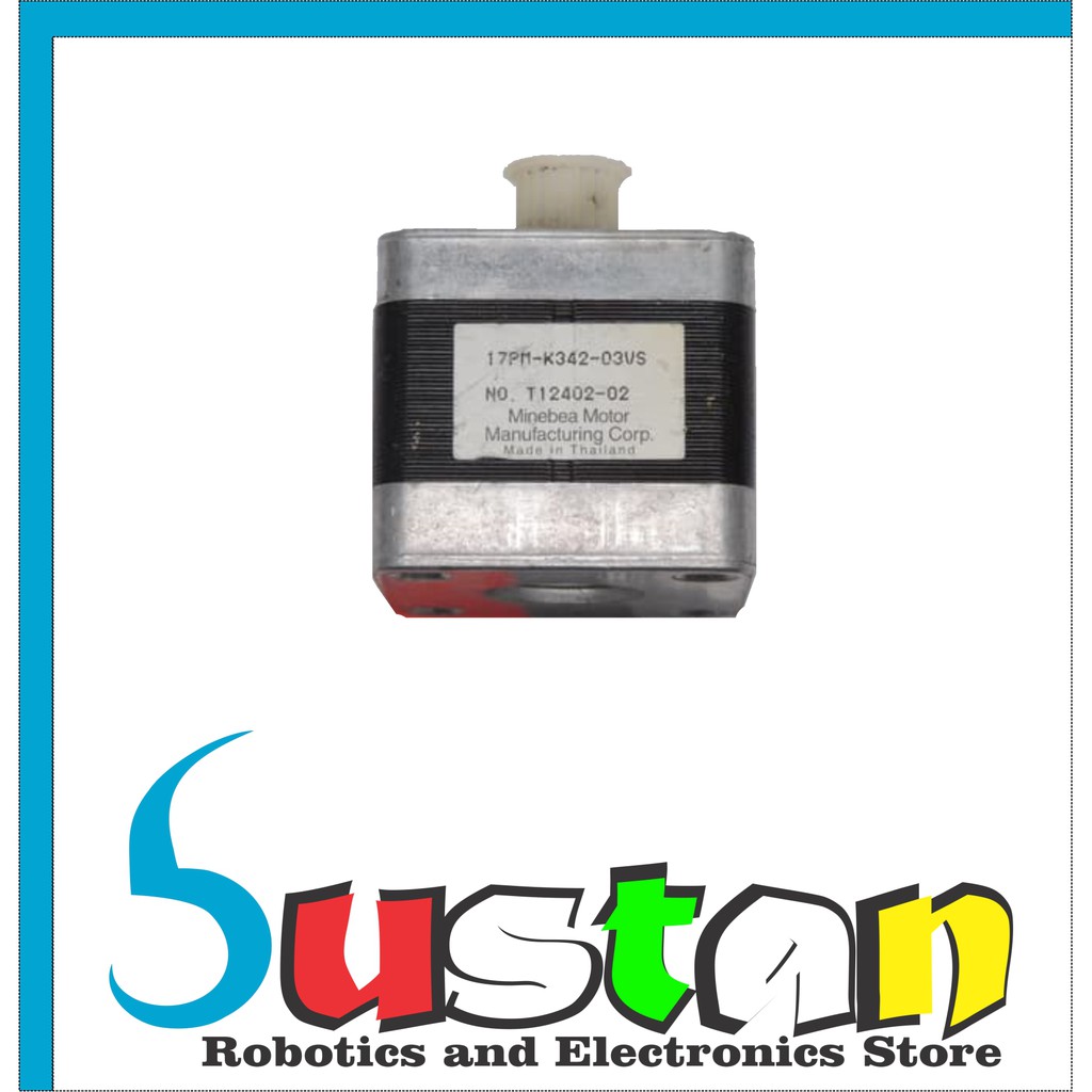 NEMA 17 NEMA17 Minebea Stepper Motor 17PM-K342-03VS Made In Thailand