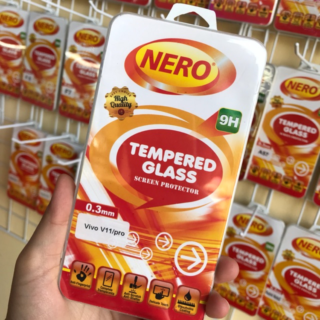 Tempered glass nero for vivo 11 pro