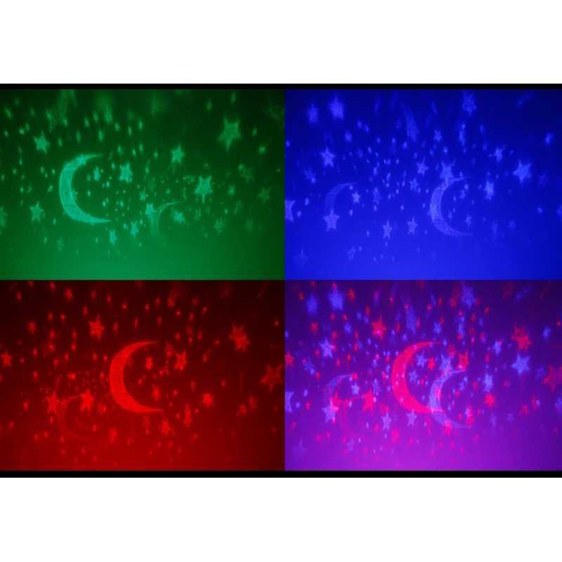LED Projection Lampu Bulan Air Humidifier Diffuser Aromatheraphy