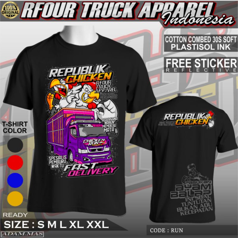 Kaos Truck Original // Kaos Truck Canter Mania // Kaos Kata Kata // Anti gosip // Kebal Gosip