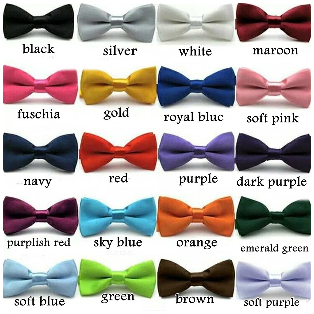 Dasi Kupu Kupu Anak Bahan Satin Bowtie Bow Tie